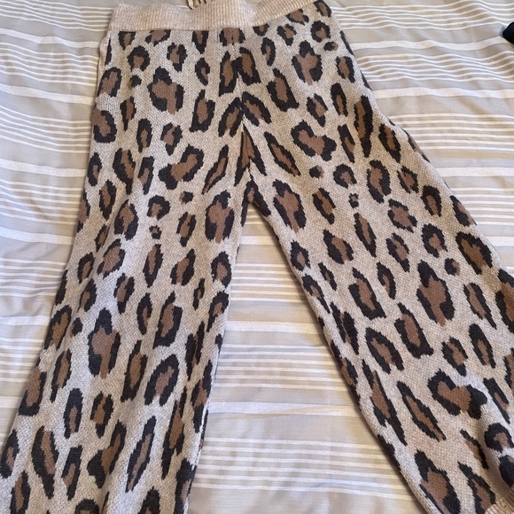 Promesa cheetah knit pants - Picture 2 of 7